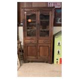 Antique East Lake Type Carved Drawer Pie Safe