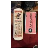 Metal Winchester Advertising Thermometor Plus