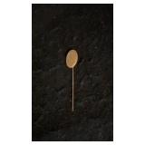 10k Gold Mongram "E" Stick Pin