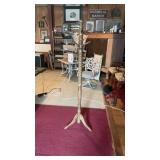 Rope Turn Center Wood Hall Tree