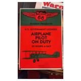 Andy Rooney Porcelain Enameled Phillips 66 Sign