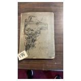 Small Antique Postcard album & Loose Postcards