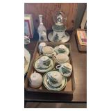 Spode China Cups, Saucers, Decorator Pieces