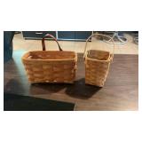 (2) Longaberger Baskets