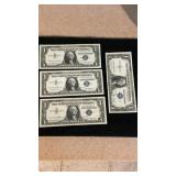 (4) $1 Silver Certificates