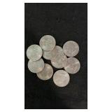 (10) Ike Dollars US Currency