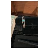Southwest Turquoise & Silver Cuff Bracelet