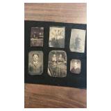(6) 19th Century Tin Type Photos
