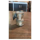 Antique Brass Carbide Auto-Lite Miners Lamp