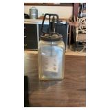 Antique Butter Churn W/Wooden Paddle