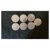 (7) Bicentennial Ike Dollars