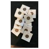 Collection Of (12) Pennies