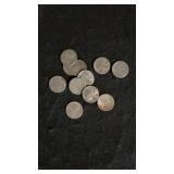 (11) Steel War Pennies, World War 2