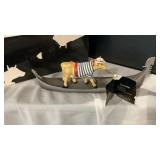 Cow Parade-Cowdolier (Italian Gondola)