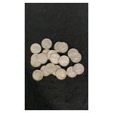 (20) Buffalo Nickels