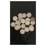 (20) Buffalo Nickels