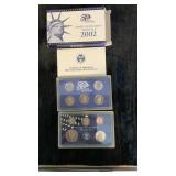 2002 S Mark US Mint Proof Set W/Coa