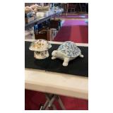 (2) Ceramic/China Collectible Coin Banks