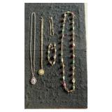 Small Lot Of Costume Jewelry