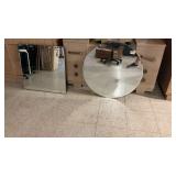 (2) Vintage Wall Mirrors