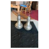 Marked Wallace Sterling #241 Salt & Pepper Set