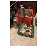 Large Lot Of Bottles, Jars & Glass Containers