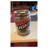 Metal Super Bowl XXXIX Coors Beer Keg Bank