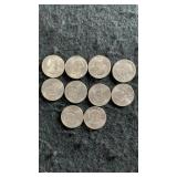 (10) Susan B. Anthony Dollars