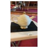 MCM Hall China 6 Cup Tea Pot Marked #0758