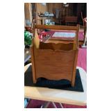 Mid Mod Type Wooden Magazine Holder/Stand