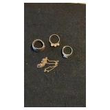 (3) Men & Ladies Costume Rings