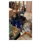 Collection Of Bottles & Fancy Glassware
