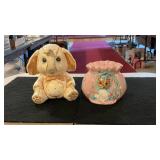 (2) Vintage/Retro Lefton Ceramic Coin Banks