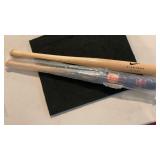 (1) Nike & (1) Texas Rangers Mini Baseball Bats