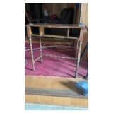 Antique Spool Leg Telephone Table
