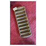 Unmarked (9) Stick Size Cast Iron Cornbread Pan