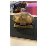 Cast Metal Bronze Finish Idaho National Coin Bank
