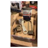 (2) Antique Padlocks, Aluminum Spoon, Plus