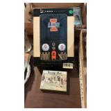 Illini Golf Set & Vintage Golf Scene Playing Cards