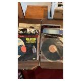 (10)  Vintage Vinyl Elvis Albums