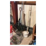 Lot Of Long Handle Tools, Plus