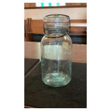 Antique Lightning Quart Size Canning Jar