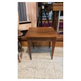 Antique Walnut Federal Style Side Table
