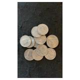 (10) 1970's Kennedy Halves