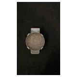 1879 Morgan Silver Dollar Mounted On Money Clip