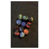 (11) Vintage Shooter Marbles