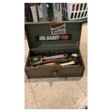Metal Box Full Of Craftsman Wrenches, Plus