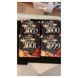 Issues 1999, 2000, 2001, 2002 State Quarters