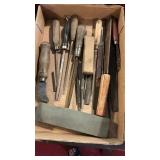 Flat Of Misc. Files & Sharpeners, Plus