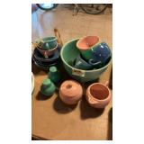 Lot Of Vintage California Pottery Pieces